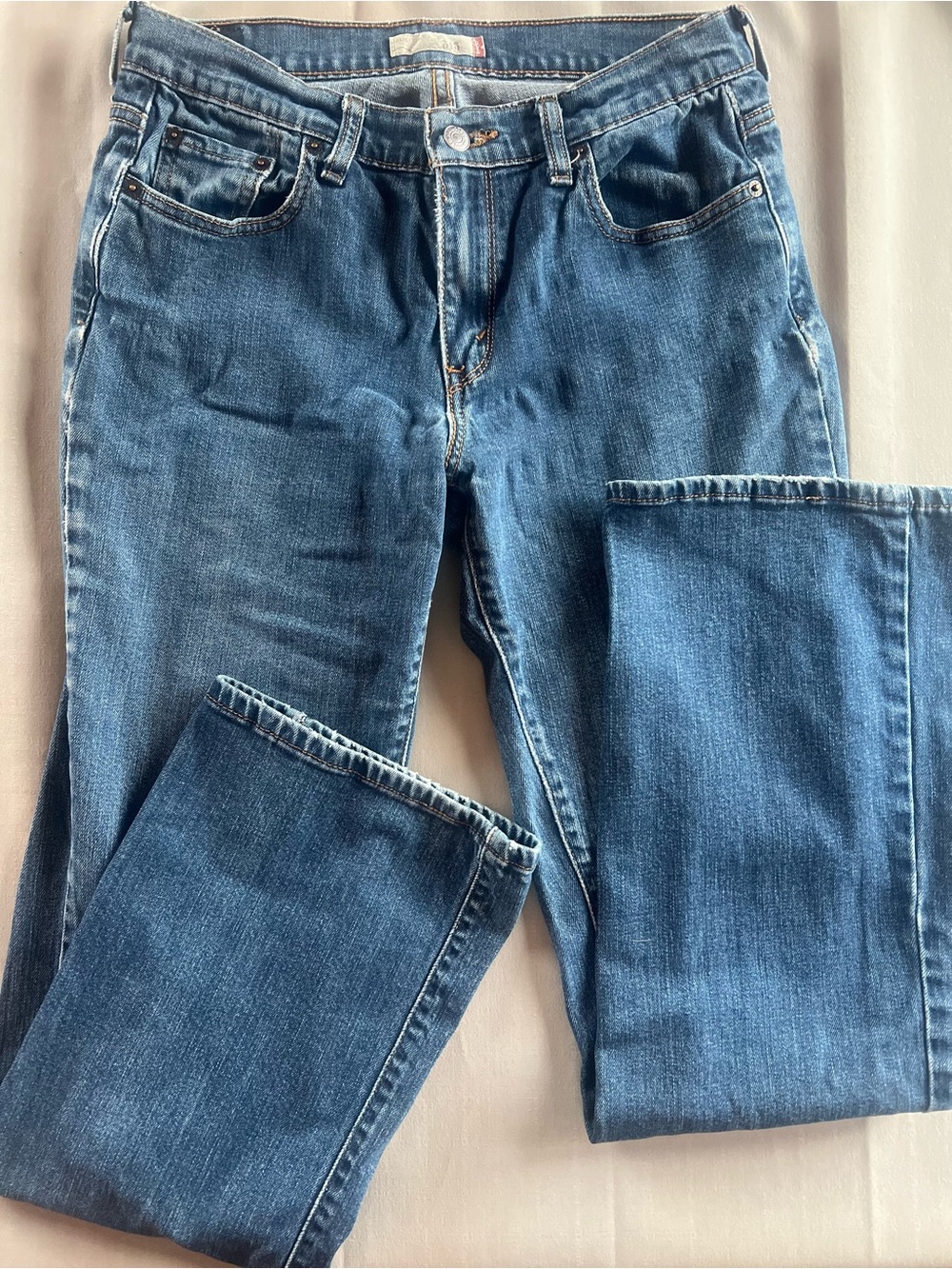 Levi’s 515 Bootcut Jeans Women’s 8 Long Medium Wash Y2K Denim
